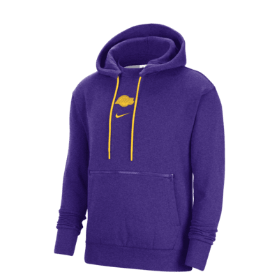 Nike Los Angeles Lakers Courtside Nba Pullover Hoodie Mens Style : Cn0 - NY  Tent Sale