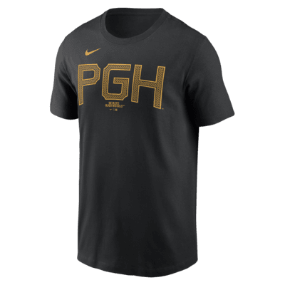 Мужская футболка Pittsburgh Pirates City Connect Wordmark