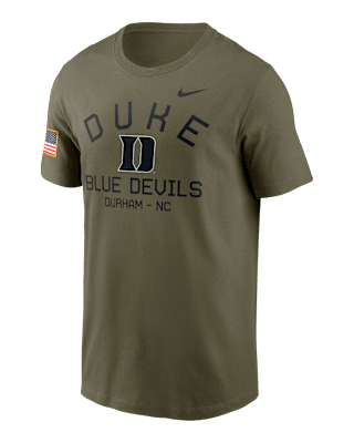 Мужская футболка Duke Blue Devils Military Appreciation Team Issue Nike Dri-FIT College