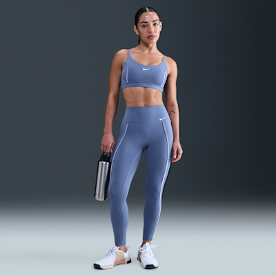 Nike One sport-bh met vulling en lichte ondersteuning