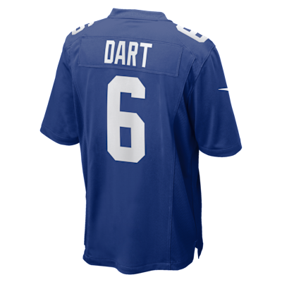 Jaxson Dart New York Giants 2025 NFL Draft First Round Pick Men's Nike NFL Game Jersey