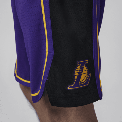 Spodenki do koszykówki dla dużych dzieci Jordan NBA Swingman Los Angeles Lakers Statement Edition