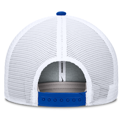 Gorra de rejilla universitaria Nike Dri-FIT ajustable para hombre Duke Primetime Rise