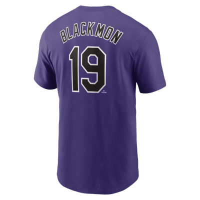 Charlie Blackmon Colorado Rockies Fuse Men's Nike MLB T-Shirt