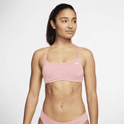 Nike Essential Parte de arriba de bikini con espalda cruzada - Mujer