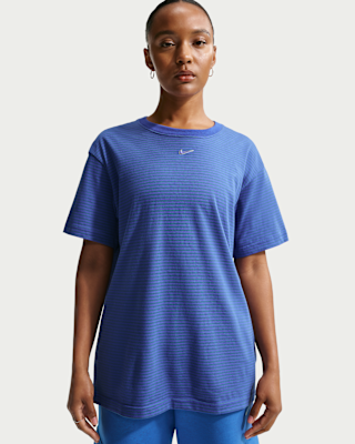 Женская футболка Nike Sportswear Oversized Striped