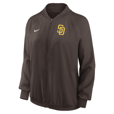 Nike Men's MLB San Diego Padres Road Jersey Light Brown / Large