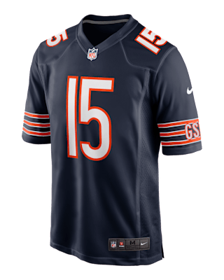 Мужские джерси Rome Odunze Chicago Bears Nike NFL Game Jersey