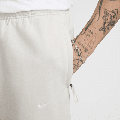 Nike Solo Swoosh Men's Open-Hem Fleece Pants