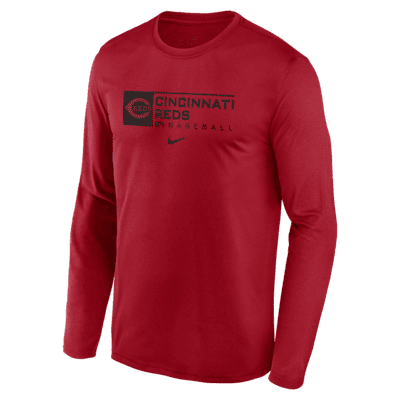 Nike Dri-FIT Team (MLB Cincinnati Reds) Men's Long-Sleeve T-Shirt. Nike.com