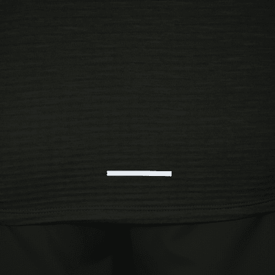 Playera de correr Therma-FIT Repel de medio cierre para hombre Nike Element