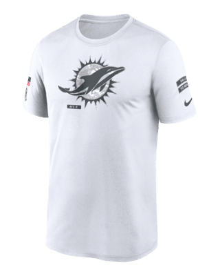 Мужская футболка Miami Dolphins Salute to Service Primary Edge Legend Nike Dri-FIT NFL