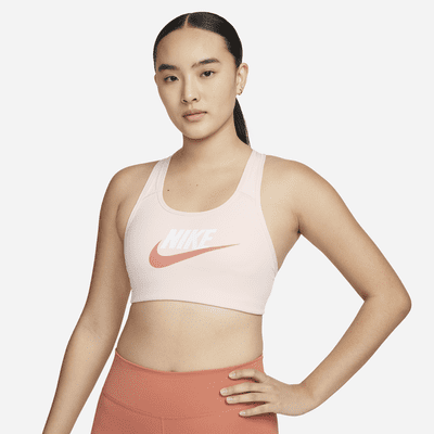 white nike bra top