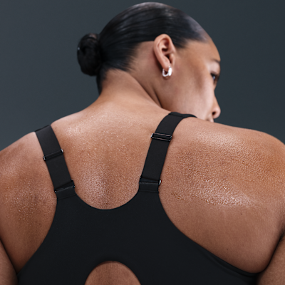Brassière de sport réglable rembourrée à maintien supérieur Nike Indy pour femme (grande taille)