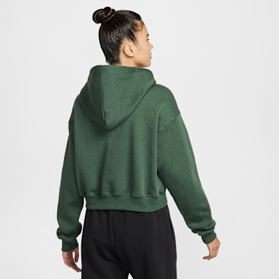 나이키 피닉스 플리스 여성 오버사이즈 크롭 후디