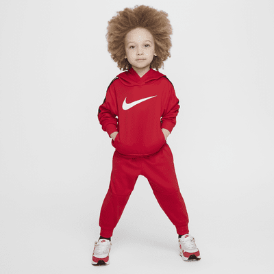 Conjunto de sudadera sin cierre y pants de poliéster infantil Nike Dri-FIT Sportswear Club