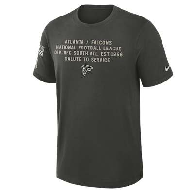 Atlanta Falcons Salute to Service Slub Men's Nike Dri-FIT NFL T-Shirt