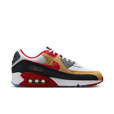 San Fransisco 49ers Air Max 90 Men's Nike Shoes