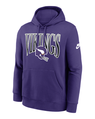 Мужское худи Minnesota Vikings Rewind Club Nike NFL Pullover Hoodie