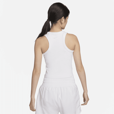 Nike One Fitted Women's Dri-FIT Cropped Tank Top