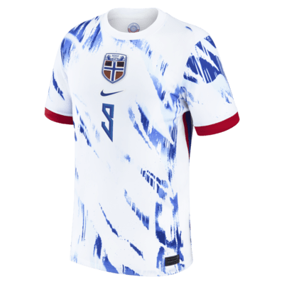 Erling Haaland Norway National Team 2024 Stadium Away Men's Nike Dri-FIT Soccer Jersey