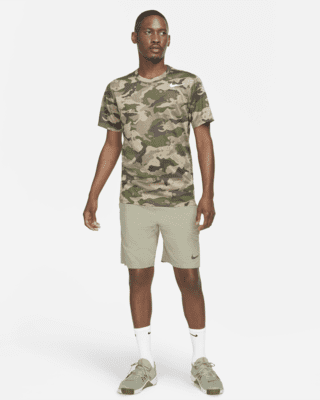 nike camo training t shirt