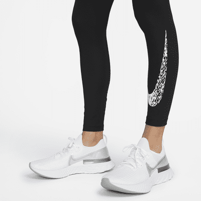 Leggings da running a 7/8 e vita media Nike Swoosh Run – Donna