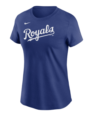 Женская футболка Kansas City Royals Wordmark Nike MLB