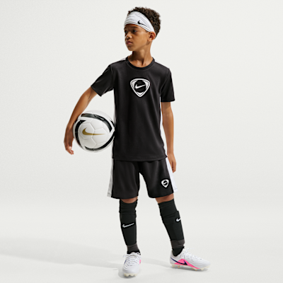 Nike Academy+ Older Kids' Dri-FIT Short-Sleeve Football Top
