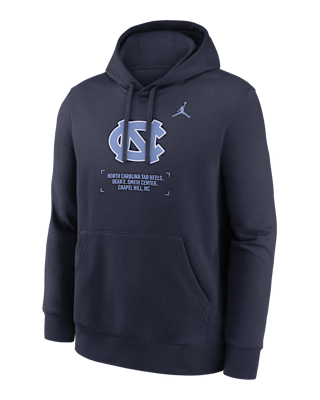 Мужское худи North Carolina Club Basketball 2-Hit Nike College Pullover Hoodie для баскетбола