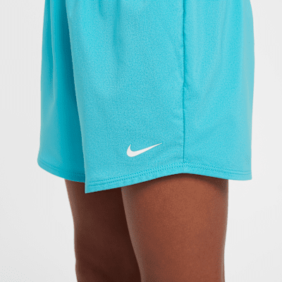 Nike One Big Kids' (Girls') Dri-FIT High-Waisted Woven Training Shorts