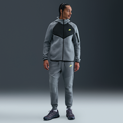 Nike Tech Windrunner herenjack van fleece met rits over de hele lengte