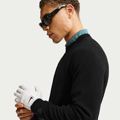 Suéter de golf de cuello redondo para hombre Nike Tailored Performance