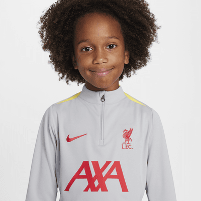 Maglia da calcio per allenamento Nike Dri-FIT Liverpool FC Academy Pro per bambino/a – Terza