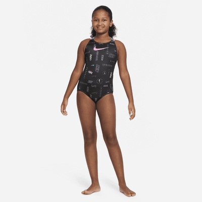 Nike Older Kids' (Girls') Spiderback One-piece Swimsuit