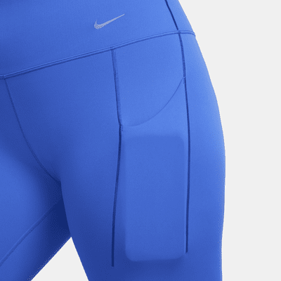 Leggings de 7/8 de tiro alto y sujeción media con bolsillos para mujer Nike Universa