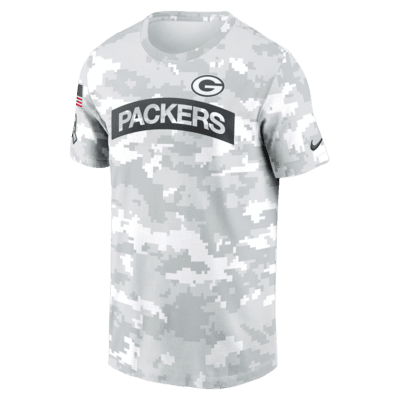 Green Bay Packers Salute to Service Edge Arch Men's Nike Dri-FIT NFL T-Shirt