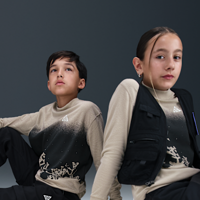Nike ACG Big Kid's Long-Sleeve Waffle Top