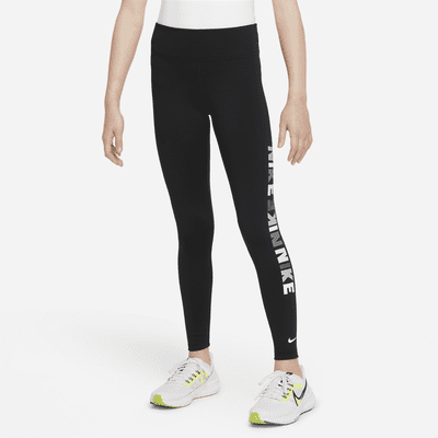 Nike Dri-FIT One Big Kids' (Girls') Leggings