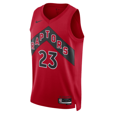 Jersey Nike Dri-FIT de la NBA Swingman para hombre Toronto Raptors Icon Edition 2022/23