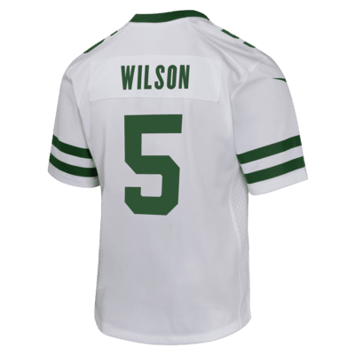 Jersey Nike de la NFL Game para niños talla grande Garrett Wilson New York Jets