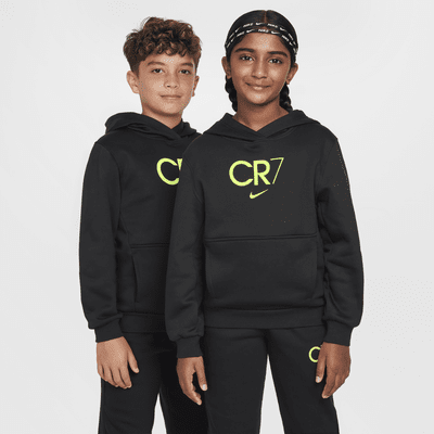 CR7 Club Fleece Older Kids' Football Hoodie