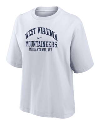 Женская футболка West Virginia Nike College Boxy