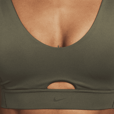 Nike Indy Plunge Cutout Women's Medium-Support Padded Sports Bra