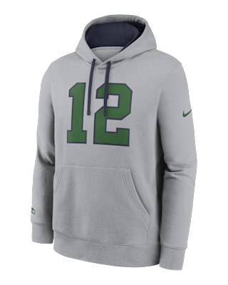 Мужское худи Seattle Seahawks Rivalries Collection Club Nike NFL Pullover Hoodie
