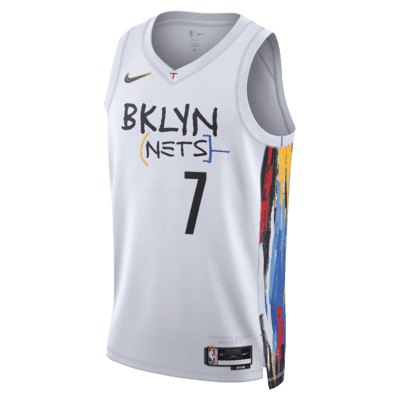 Kevin Durant Brooklyn Nets City Edition Nike Dri-FIT NBA Swingman ...