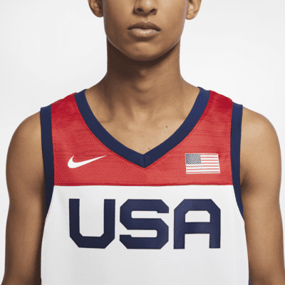 USA (Home) Men's Nike Basketball Jersey