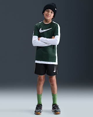 Детские шорты Nike Multi Big Kids' (Boys') Dri-FIT Woven Shorts