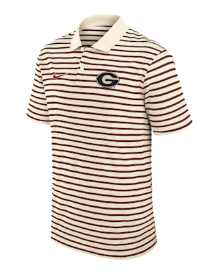 Мужские  Georgia Striped Nike Dri-FIT College Polo