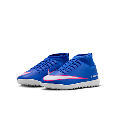 Scarpa da calcio a taglio alto TF Nike Jr. Mercurial Superfly 10 Club – Bambino/a e ragazzo/a